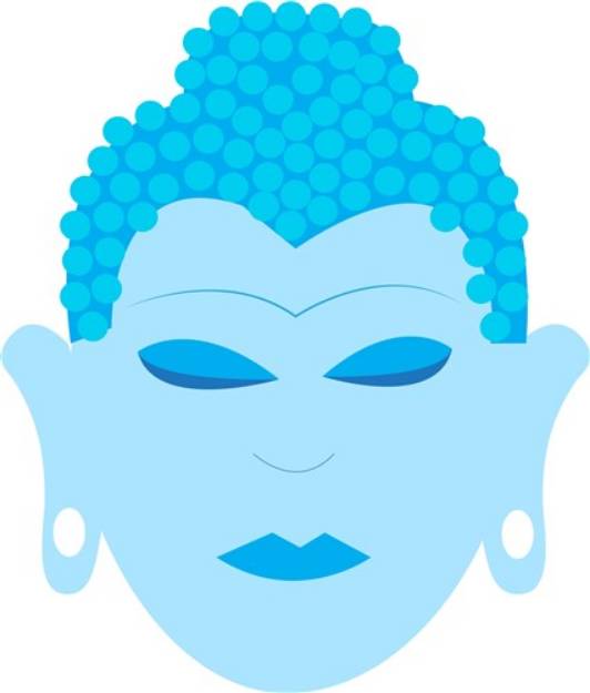 Picture of Buddha SVG File