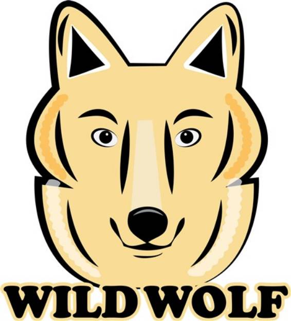 Picture of Wild Wolf SVG File