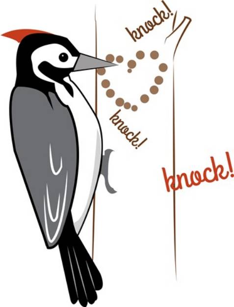 Picture of Woodpecker SVG File