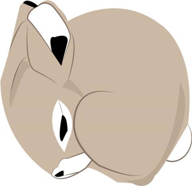 Picture of Baby Bunny SVG File