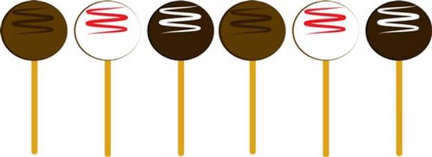 Picture of Cake Pops SVG File