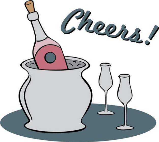 Picture of Cheers! SVG File