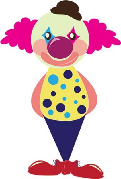 Picture of Clown SVG File