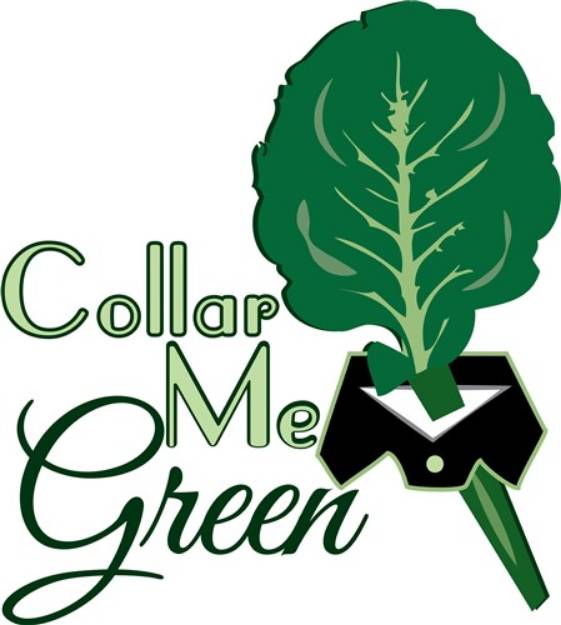 Picture of Collar Me Green SVG File