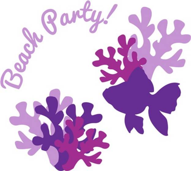 Picture of Beach Party SVG File