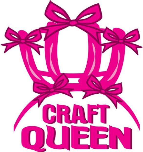 Picture of Craft Queen SVG File