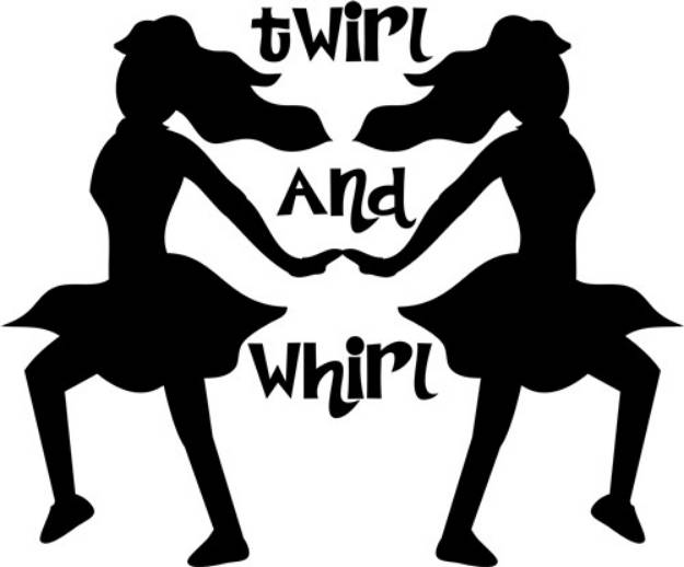 Picture of Twirl And Whirl SVG File
