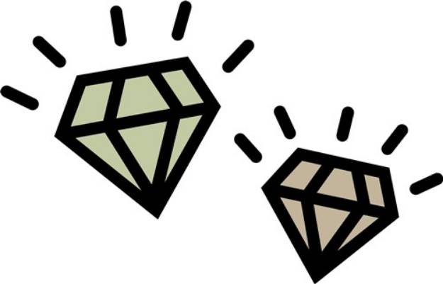 Picture of Diamonds SVG File