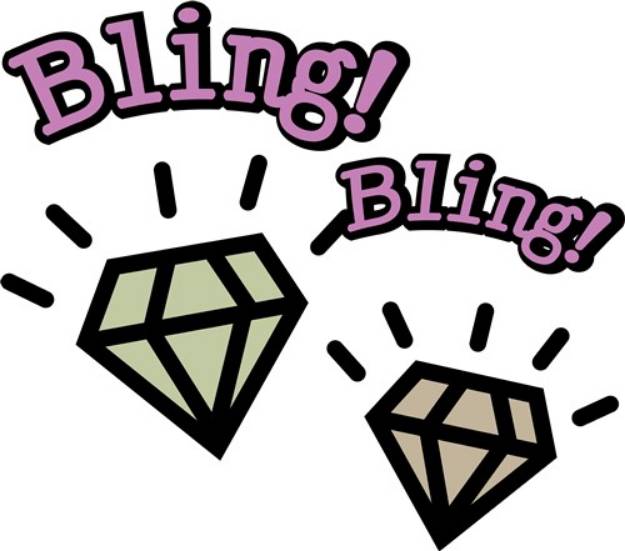 Picture of Bling SVG File