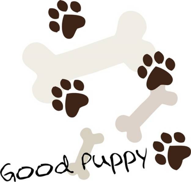 Picture of Good Puppy SVG File