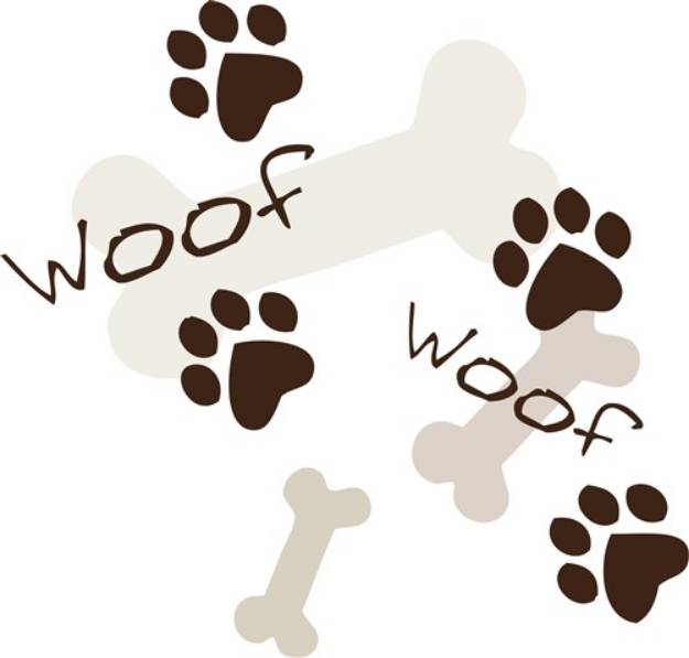 Picture of Woof Woof SVG File