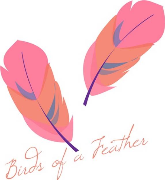 Picture of Birds of a Feather SVG File