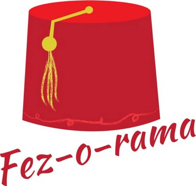 Picture of Fez-o-ramma SVG File