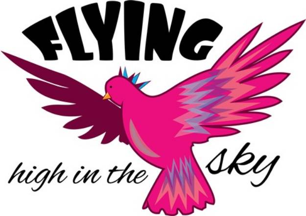 Picture of Flying High SVG File