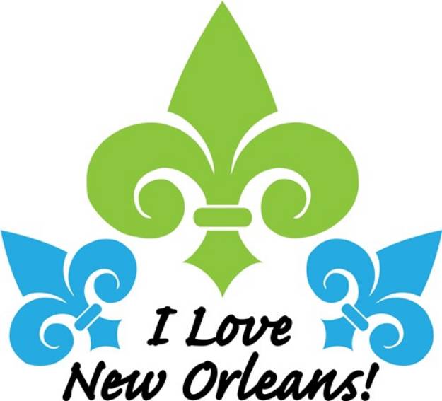 Picture of Love New Orleans SVG File