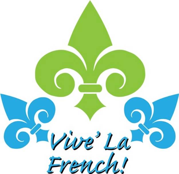 Picture of Vive la French SVG File