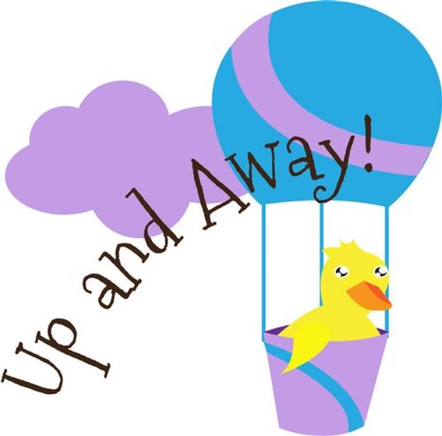 Picture of Up and Away SVG File