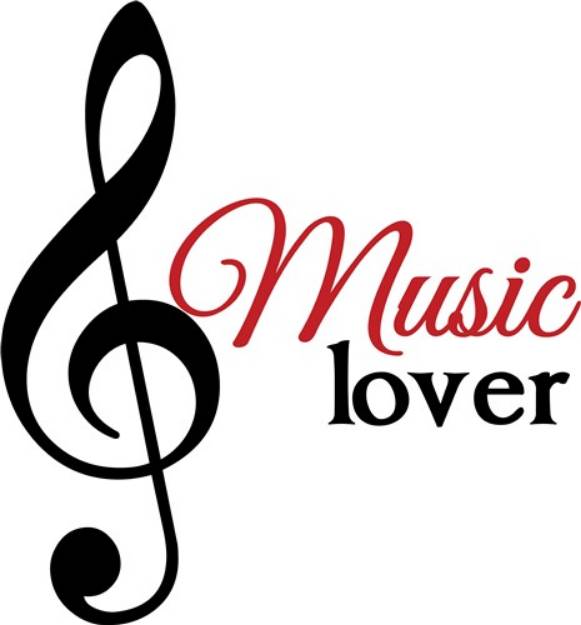 Picture of Music Lover SVG File