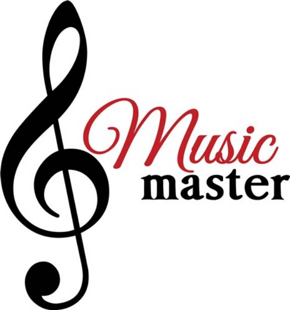 Picture of Music Master SVG File