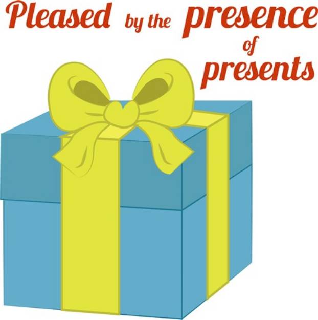 Picture of Presence of Presents SVG File