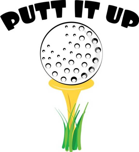 Picture of Putt it Up SVG File