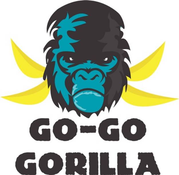 Picture of Go-Go Gorilla SVG File