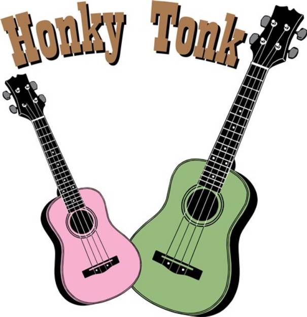 Picture of Honkey Tonk SVG File