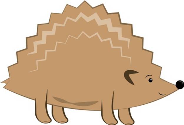Picture of Cute Hedgehog SVG File