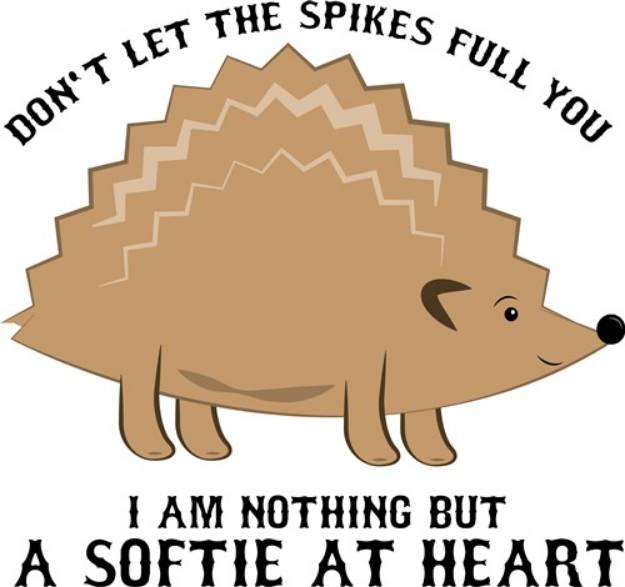 Picture of Softie at Heart SVG File
