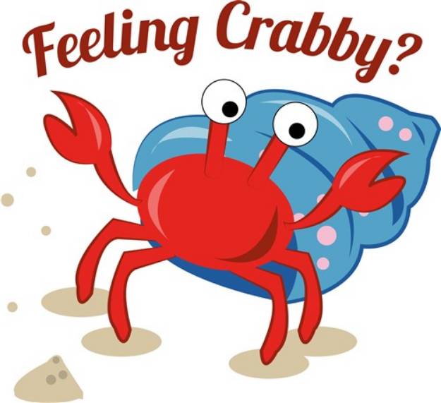 Picture of Feeling Crabby? SVG File