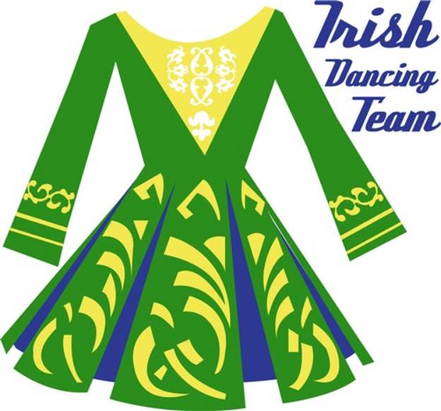 Picture of Irish Dance Team SVG File