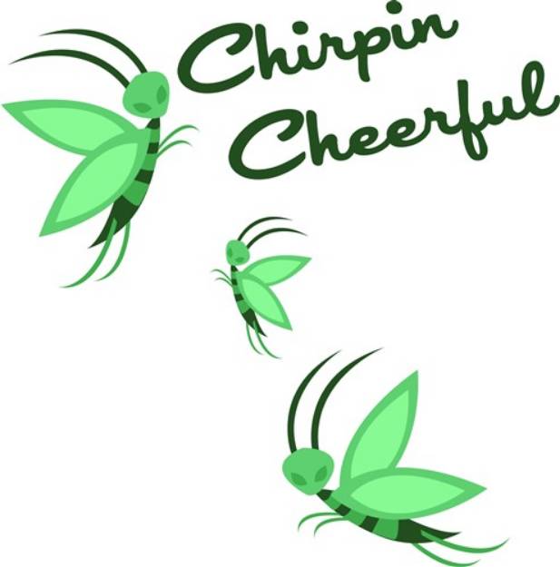 Picture of Chirpin Cheerful SVG File