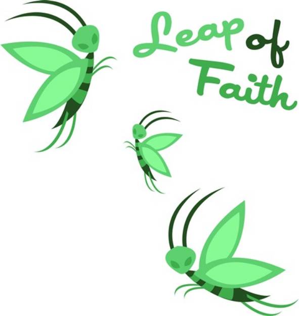 Picture of Leap of Faith SVG File