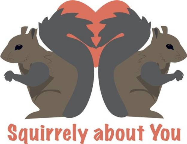Picture of Squirrely About You SVG File