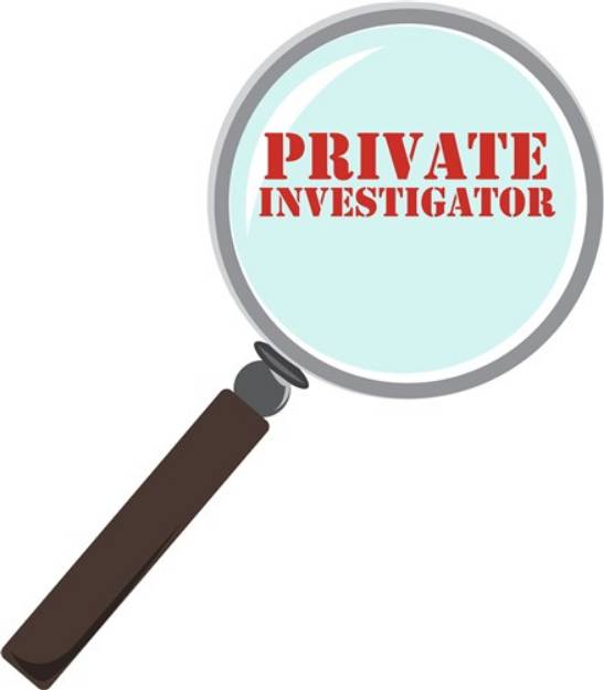 Picture of Private Investigator SVG File