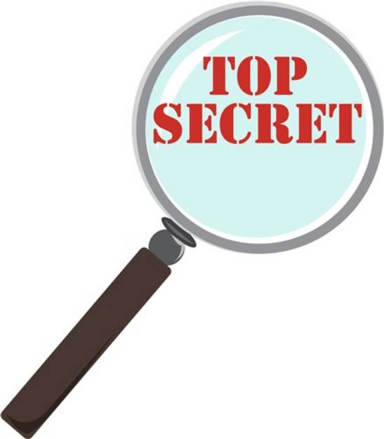Picture of Top Secret SVG File
