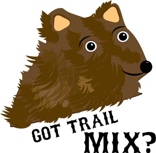 Picture of Got Trail Mix? SVG File