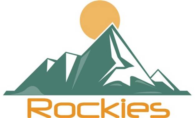 Picture of Rockies SVG File