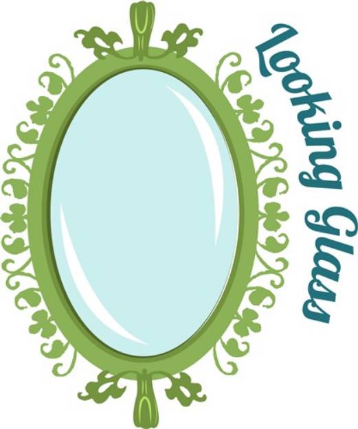Picture of Looking Glass SVG File