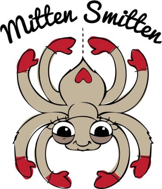 Picture of Mitten Smitten SVG File