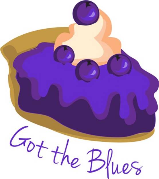 Picture of Got the Blues SVG File