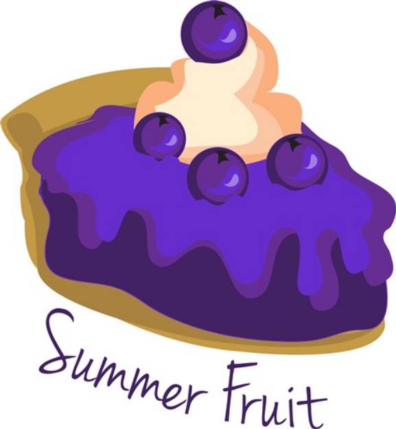 Picture of Summer Fruit SVG File