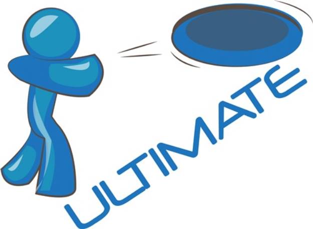Picture of Ultimate Frisbee SVG File