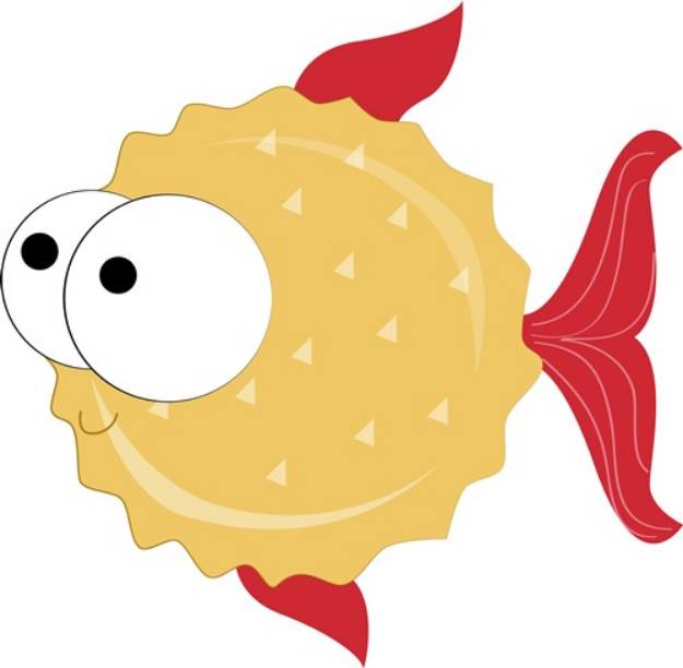 Picture of Puffer Fish SVG File