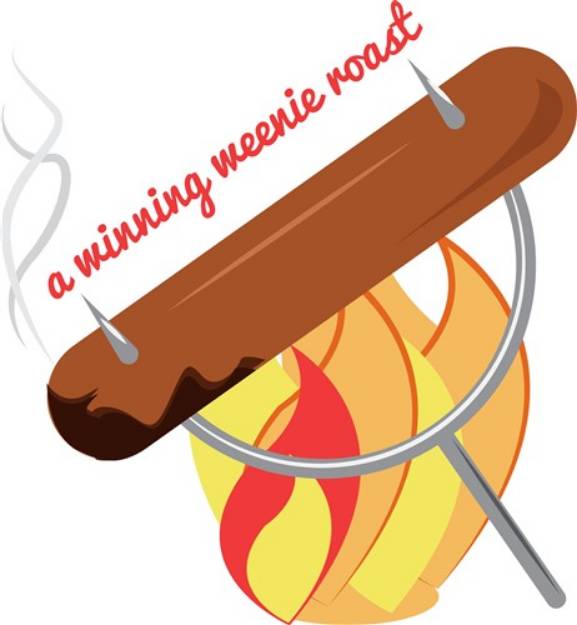 Picture of Weenie Roast SVG File