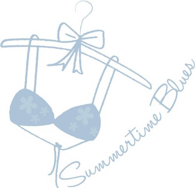 Picture of Summertime Blues SVG File