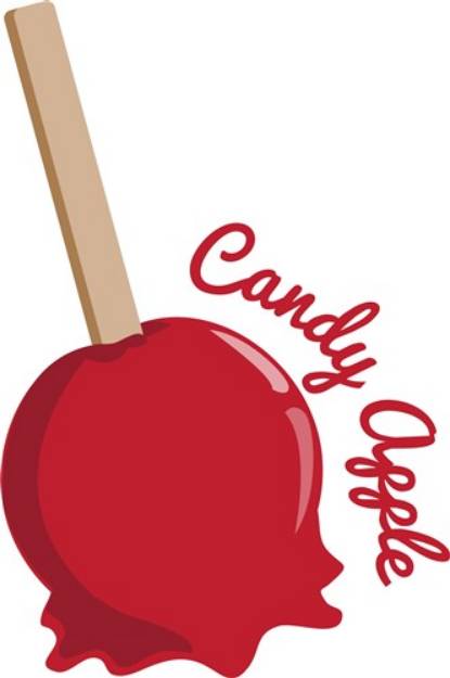 Picture of Candy Apple SVG File