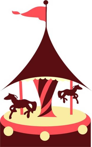 Picture of Merry-go-Round SVG File