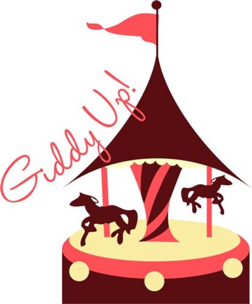 Picture of Giddy Up! SVG File