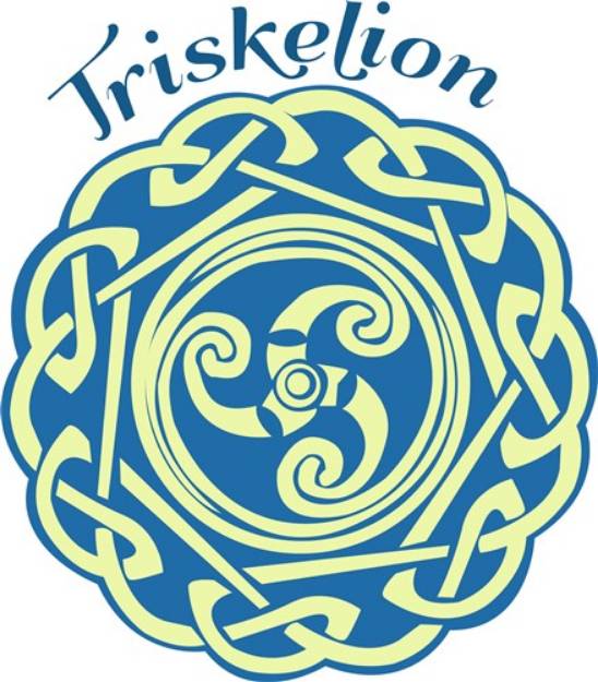 Picture of Irish Triskelion SVG File